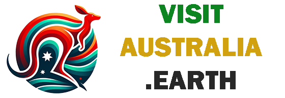 Visit Australia Earth logo